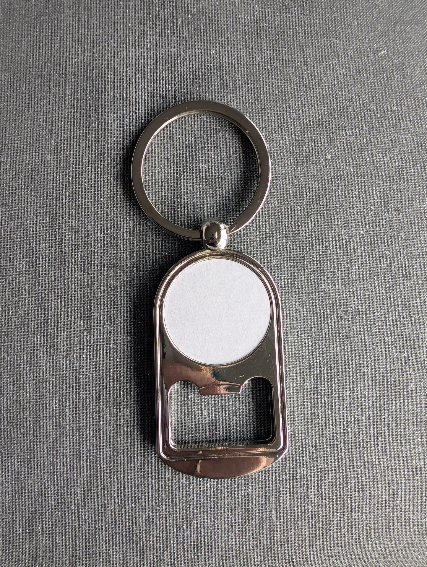 Keyring with bottle opener